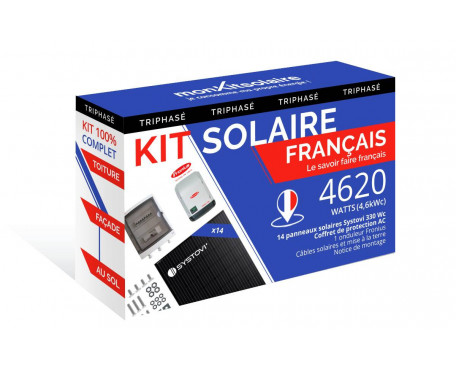 Kit solaire 6640W - 16 panneaux au choix autoconsommation +