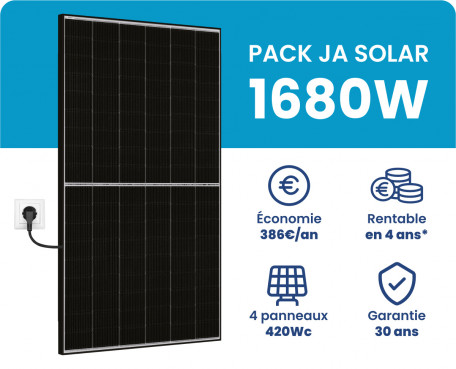 Kit Solaire Autoconsommation 1680W - Micro onduleurs APS DS3L garantis 20 ans