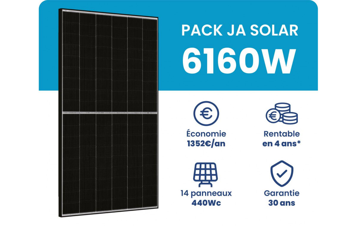 Kit solaire 6kWc triphasé micro onduleur toit plat - ref 89078 - CKW Solar  Group