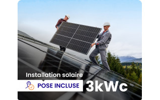 Installation de 3000Wc - Pose incluse