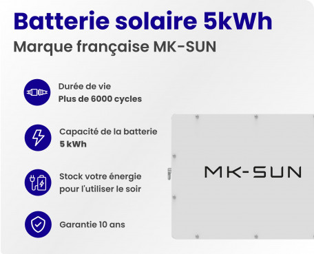 Batterie solaire MK-SUN 15 kWh