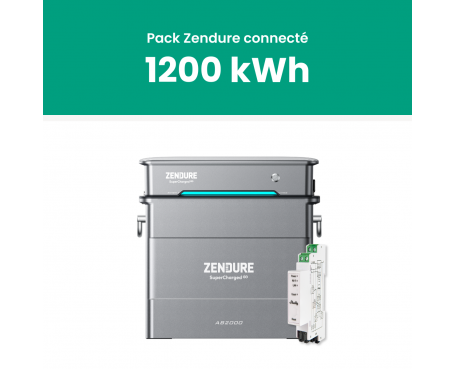 Pack Zendure connecté