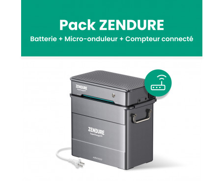 Pack batterie Zendure connecté