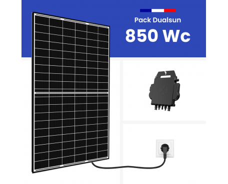 Kit Solaire Autoconsommation Français 850W - Micro onduleur APS