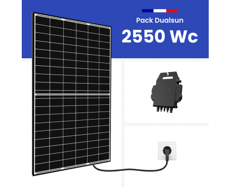 Kit Solaire Autoconsommation Français 2550W - Micro onduleurs APS