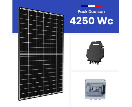 Kit Solaire Autoconsommation Français 4250W - Micro onduleurs APS