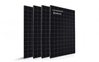 4 panneaux solaires Sunpower 400 Wc
