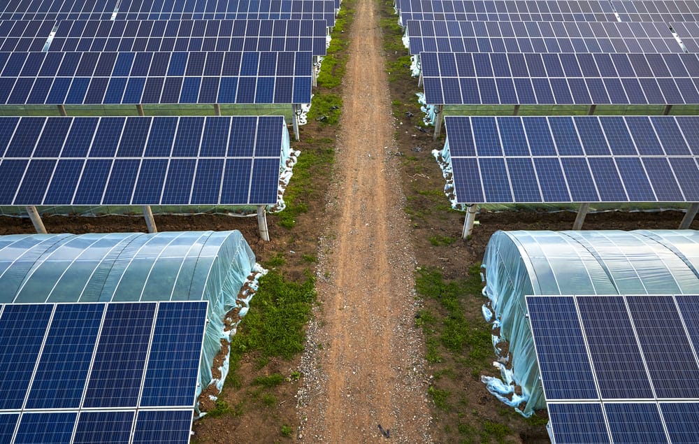 Serre photovoltaïque ventilée