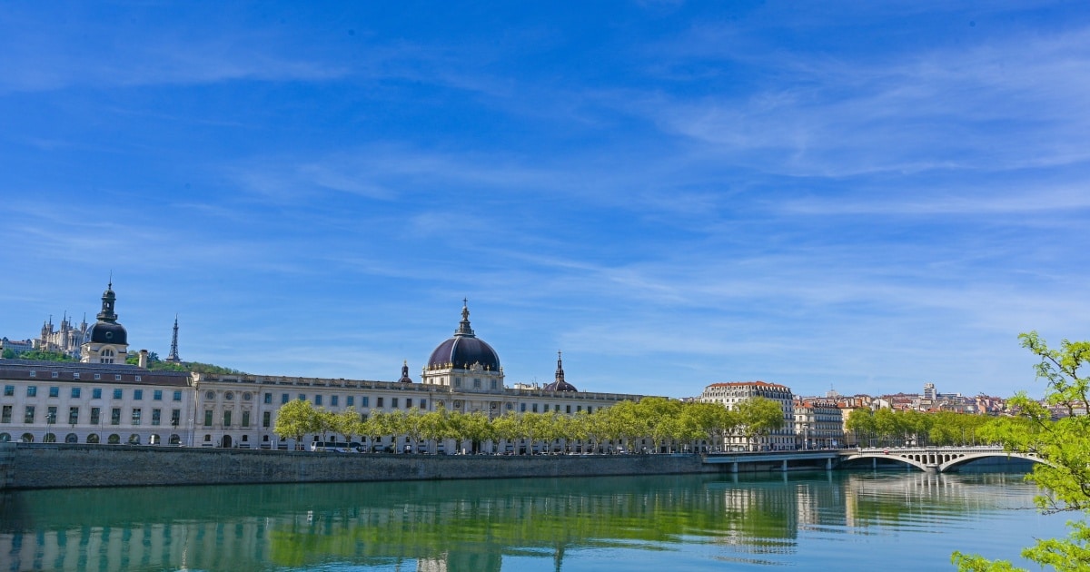 Photo du Rhône à Lyon