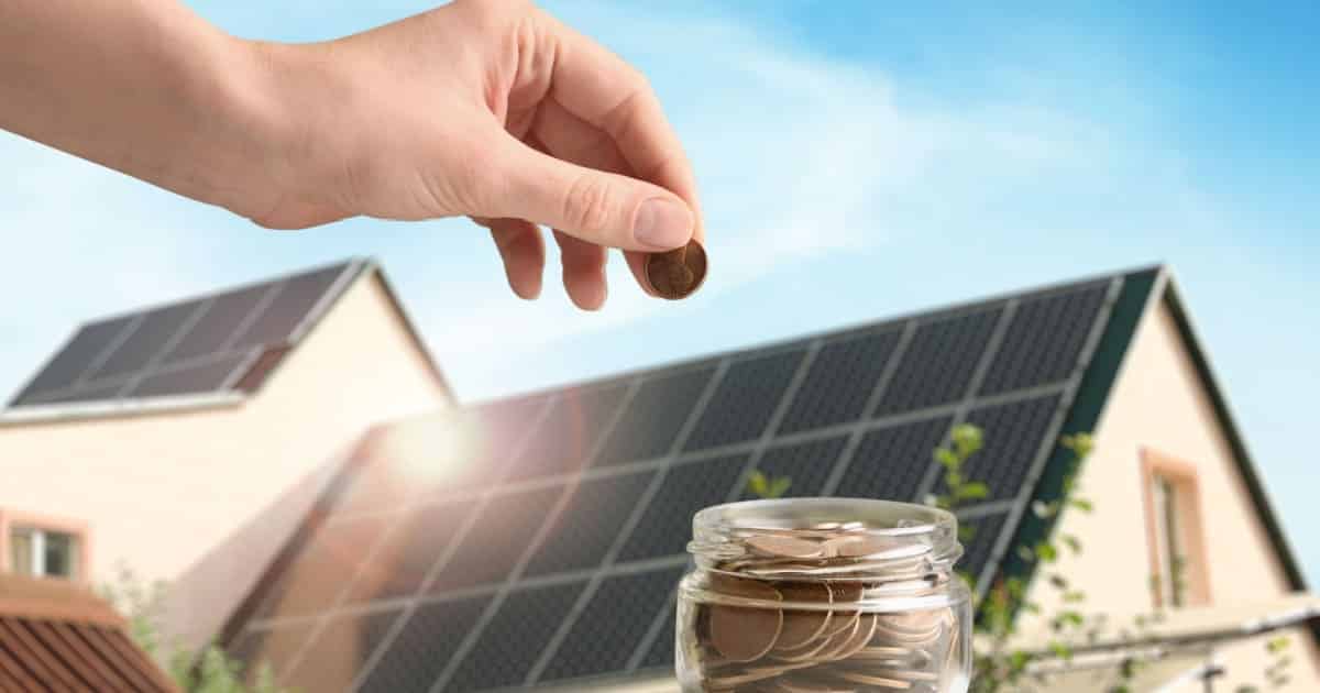 montre les avantages d'un panneau solaire comme économiser