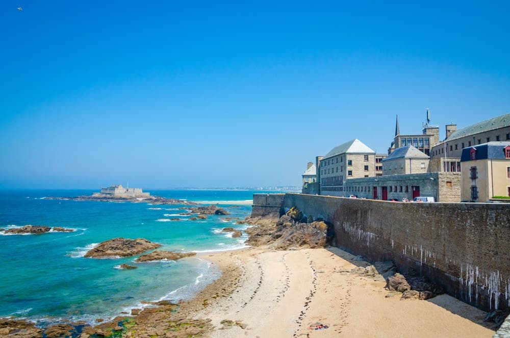 Forteresse Saint-Malo en Bretagne