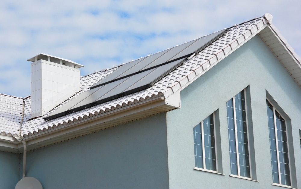 panneau solaire en condition idéale avec une bonne installation