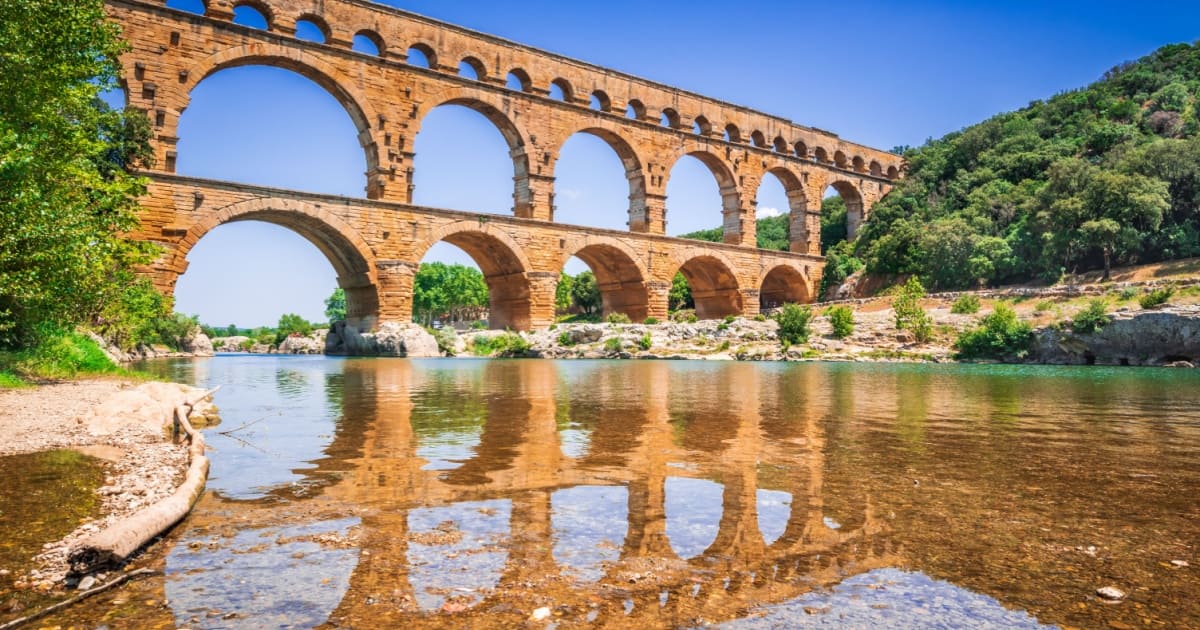 Pont du Gard en Occitanie