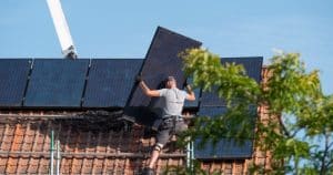 Désinstallation de panneaux photovoltaïques